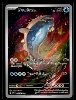Dondozo 207/198 Scarlet & Violet Illustration Rare Pokemon - Image 1