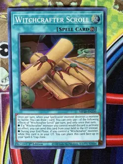 Yugioh Witchcrafter Scroll MP20-EN230 Single - Image 1