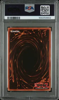 2002 YU-GI-OH! STARTER DECK: YUGI #001 MYSTICAL ELF PSA 7 - Image 2
