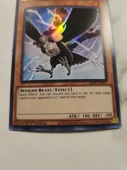 YuGiOh! - D.D. Crow BLCR-EN077 Ultra Rare 1st Edition Near Mint - Image 3