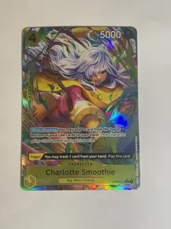 Charlotte Smoothie OP03-110 Alt Art Prb01 Holo Foil One Piece TCG Card Game NM - Image 1
