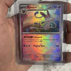 Sylveon – 040/131 – Poke Ball Holo – Prismatic Evolutions – NM/MT Pokemon Card - Image 1
