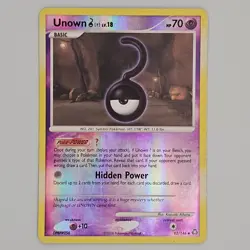 Pokemon Card - Unown (U) Legends Awakened 82/146 Uncommon Reverse Holo - Image 1