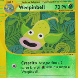Pokemon WEEPINBELL REVERSE HOLO RARE Aquapolis set 65/147 English EXCELLENT PSA - Image 3