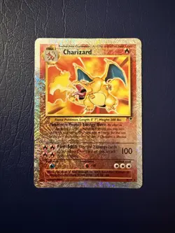 2002 Charizard - (Legendary) 3/110 Reverse Holo Rare Pokemon Card Ungraded - Image 1