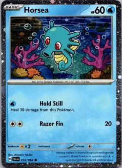 Horsea - (Cosmos Holo) Promo Miscellaneous Cards & Products 010/064 NM - Image 1