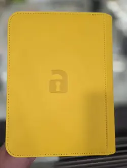 Vaultx 4 Pocket - 160 Card - Zipper Pokemon TCG Card Binder Album Pikachu Yellow - Image 2