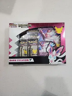 Pokemon Celebrations Dark Sylveon V Collection Box - Brand New Factory Sealed - Image 1