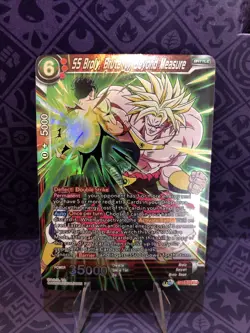 SS Broly, Brutality Beyond Measure SR Dragon Ball Super Card Game BT15-019 MINT - Image 1