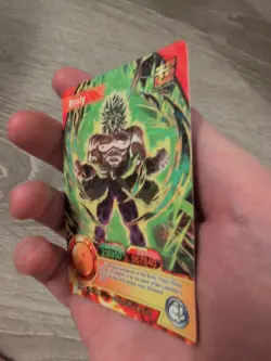 READ Broly Dragon Ball Super Heroes Card Foil DIY Doujin English Translation DBZ - Image 5
