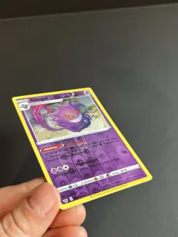 Gengar 085/202 Swsh01 Sword & Shield Reverse Holo Rare English 2020 Pokemon Card - Image 5