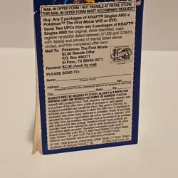 Pokemon Kraft Singles Advertising w/ 15 Action Flipz Cards Vintage 2000-2001 - Image 5