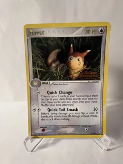 Furret EX Team Rocket Returns Reverse Holo Rare 22/109 Pokemon Card - NM- - Image 1