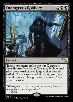 Outrageous Robbery - MTG Cards Shop - Image 1