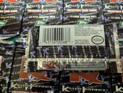10X Killer Instinct Collectible Card Game 12-Card Booster Packs Topps Nintendo - Image 2