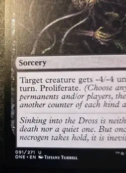 Drown In Ichor 091/271 Uncommon Phyrexia: All Will Be One Magic: The Gathering - Image 4