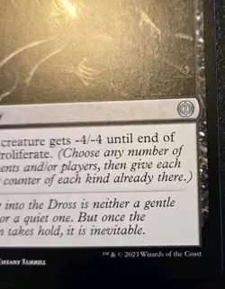 Drown In Ichor 091/271 Uncommon Phyrexia: All Will Be One Magic: The Gathering - Image 5