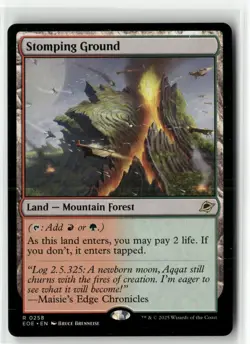 Stomping Ground R 258 Edge of Eternities MTG M1-002 - Image 1
