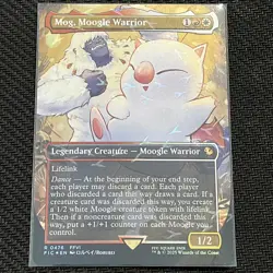 Mog, Moogle Warrior - Chocobo Track Foil - Near Mint w/Mag Hardcase! - Image 2