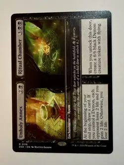 Unholy Annex // Ritual Chamber #118 (NM) Duskmourn DSK Magic MTG - Image 1