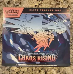 Pokemon TCG Mega Evolution: Chaos Rising Elite Trainer Box, English 2026 - Image 1