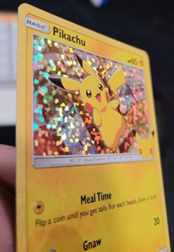 Pokemon Pikachu 25/25 HOLO Bleed 25th Anniversary Mcdonalds Promo Card 2021 - Image 3