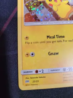 Pokemon Pikachu 25/25 HOLO Bleed 25th Anniversary Mcdonalds Promo Card 2021 - Image 5