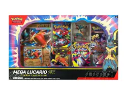 POKEMON MEGA LUCARIO EX FIGURE COLLECTION 6-BOX CASE - Image 4