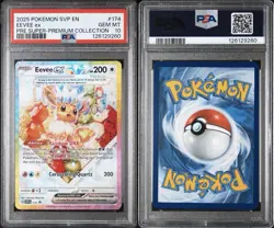 2024 Pokemon TCG Eevee EX Prismatic Evolutions Super Premium Collection PSA 10 - Image 2
