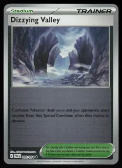 Dizzying Valley 088/094 Uncommon Phantasmal Flames Pokemon Reverse Holo NM - Image 1