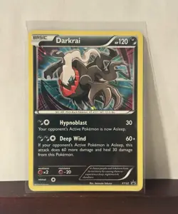 The Pokemon Company Darkrai XY22 XY Promo Holo English Basic 120 HP Pokemon TCG - Image 1