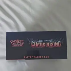 Pokemon TCG Mega Evolution Chaos Rising Elite Trainer Box Booster Promo Fennekin - Image 5