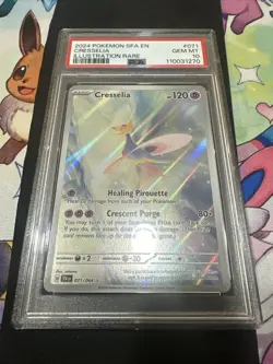 PSA 10 CRESSELIA 071/064 ILLUSTRATION RARE SHROUDED FABLE POKEMON 😍 - Image 1