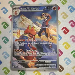 Ethan's Magcargo 222/217 ASC illustration Rare Holo Full Art 130HP EN - Image 1