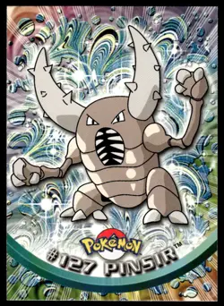 Pokemon TCG #127 Pinsir Topps Series 3 - Image 1