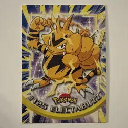 2000 Topps Pokemon TV Animation Edition Series 3 Non Holo #125 Electabuzz - Image 1