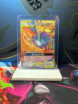 Moltres Zapdos and Articuno GX 44/68 Pokemon Hidden Fates (Clean) - Image 1