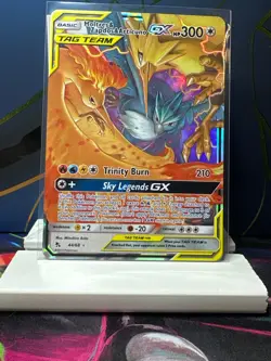 Moltres Zapdos and Articuno GX 44/68 Pokemon Hidden Fates (Clean) - Image 3