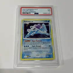 2007 POKEMON DIAMOND & PEARL SECRET WONDERS #19 SUICUNE-HOLO SECRET WONDERS - Image 1