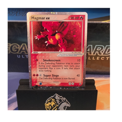 Pokemon Magmar ex 100/109 EX Ruby & Sapphire Ultra Rare Holo 2003 90 HP - Image 1