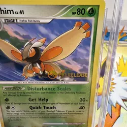 2008 Pokemon Diamond & Pearl Majestic Dawn Prerelease Stamped Mothim 42 CGC 8.5 - Image 2