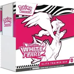 SEALED Pokemon TCG Scarlet and Violet White Flare Elite Trainer Box ETB - Image 1
