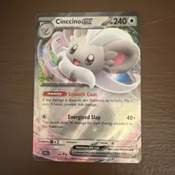 Cinccino ex 73/86 Double Rare Pokemon Chaos Rising ME04 NM - Image 1
