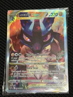 Sealed Lucario VSTAR SWSH291 | Sword & Shield Promo Full Art Holo English - Image 1