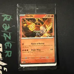 Pokemon TCG Ho-Oh EB Games Stamped Promo 010/086 Chaos Rising (SEALED!) - Image 1