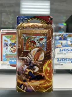 Pokemon Sword & Shield Cinderace Theme Deck New & Sealed T21 - Image 1