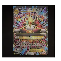 The Pokemon Company M Alakazam EX Full Art Ultra Rare Holo 118/124 210 HP - Image 1