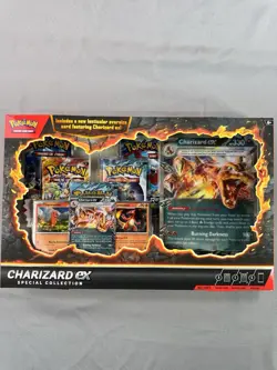Pokemon TCG: Charizard ex Special Collection Box New Sealed 5 Packs - Image 1