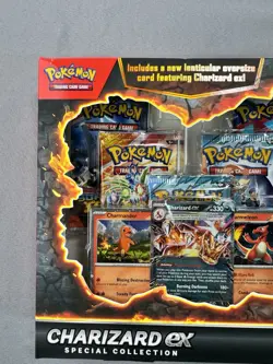 Pokemon TCG: Charizard ex Special Collection Box New Sealed 5 Packs - Image 2