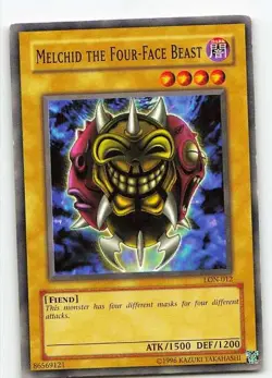 Melchid The Four-Face Beast LON-012 Labyrinth of Nightmare Common LP Yu-Gi-Oh - Image 1